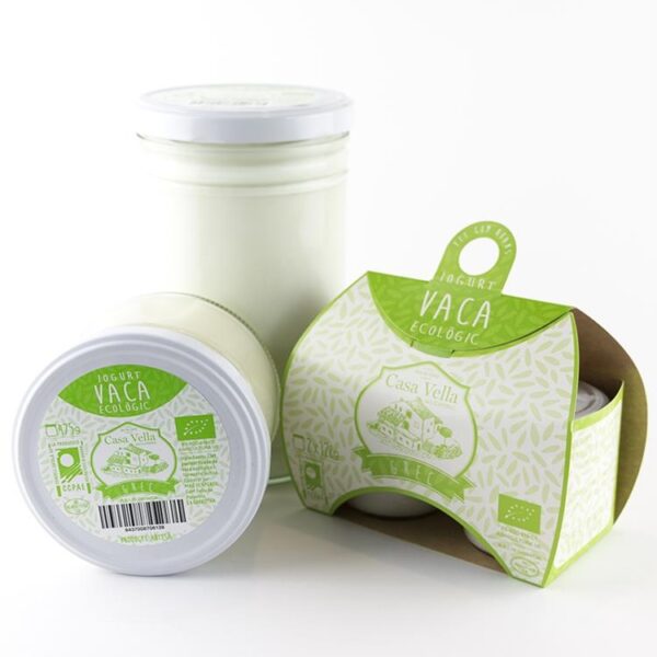 iogurt de vaca GREC- LOT 2 X 128 cc